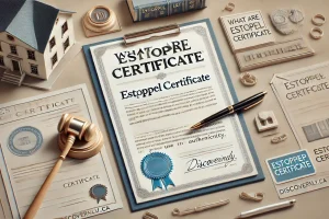 What Are Estoppel Certificates