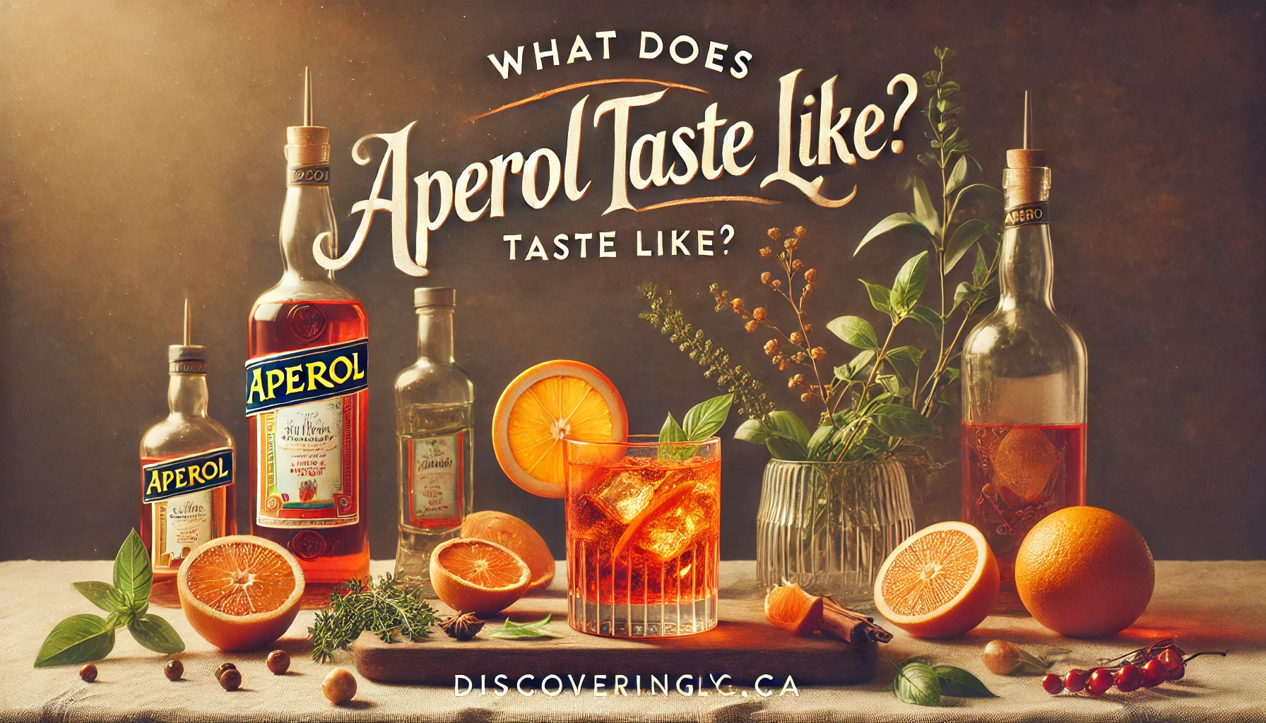 What Does Aperol Taste Like