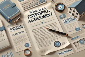 What Is An Estoppel Agreement