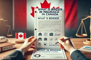 what is binder in insurance