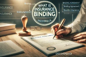 what is insurance binding