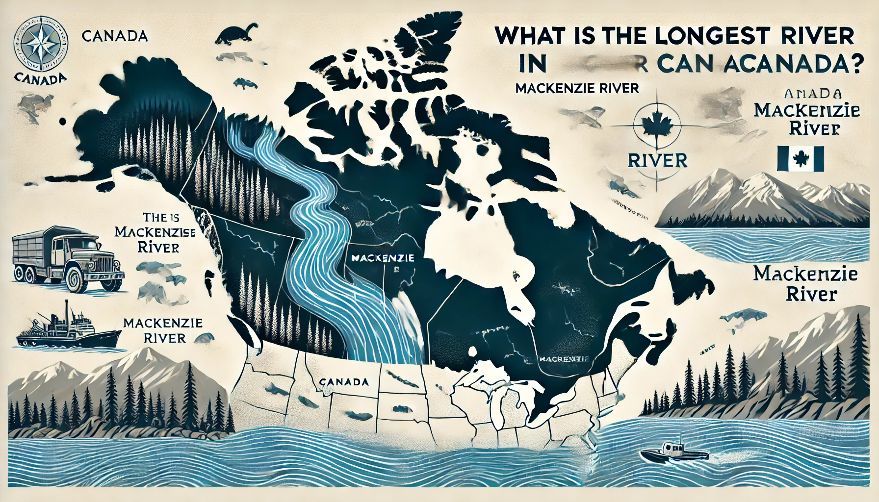 What Is The Longest River In Canada