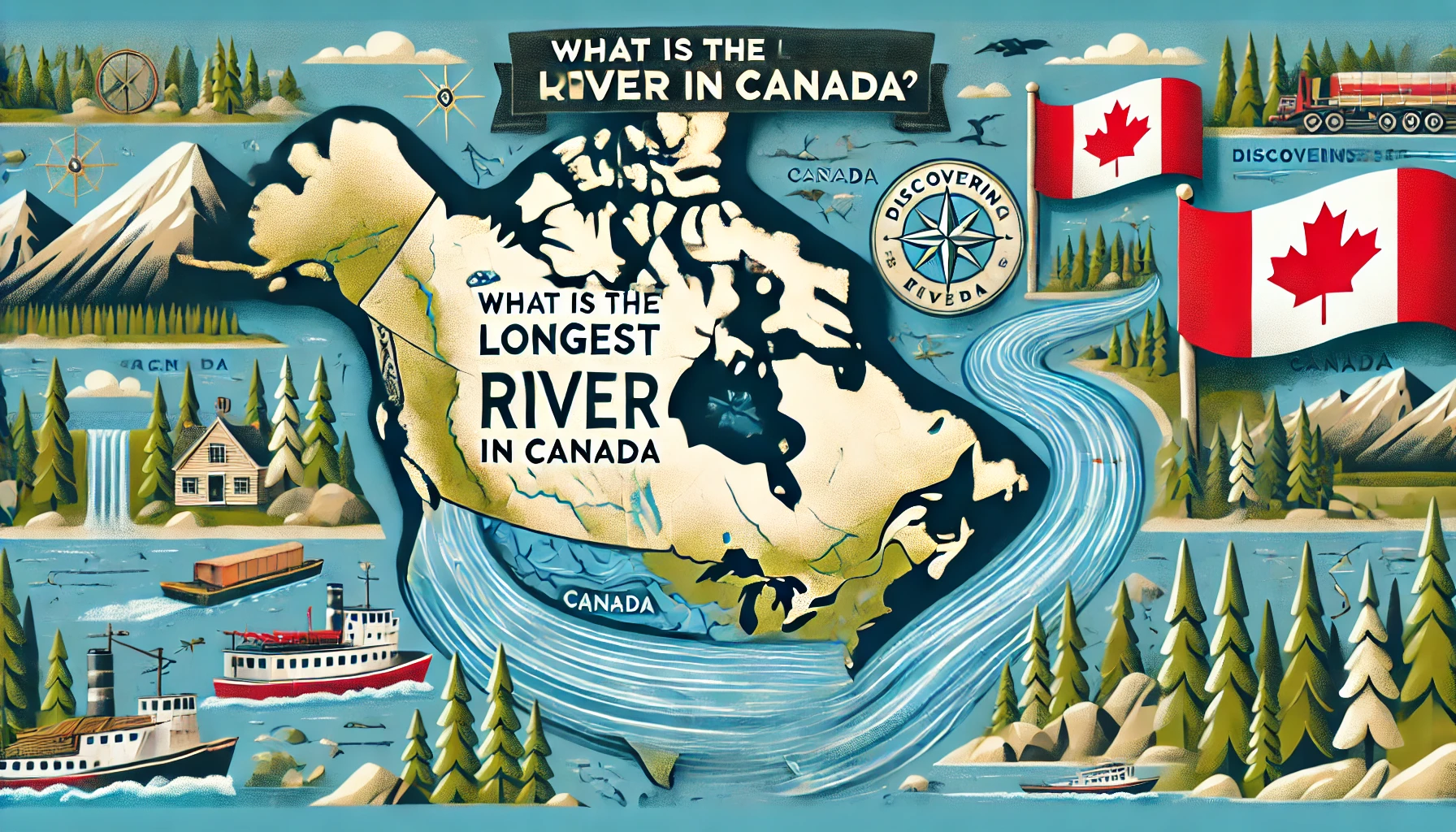 What Is The Longest River In The Canada