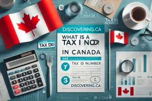 what is a tax id number in canada